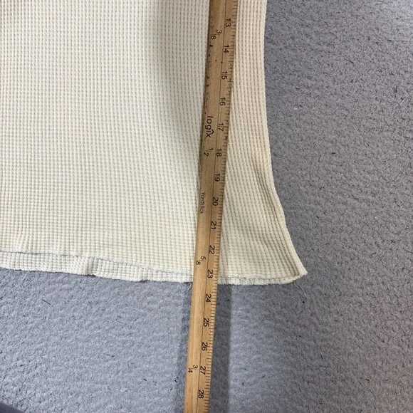 Vintage Sears Thermal Shirt Men's M/L Waffle Knit Base Layer USA 70s 80s - Picture 3 of 6